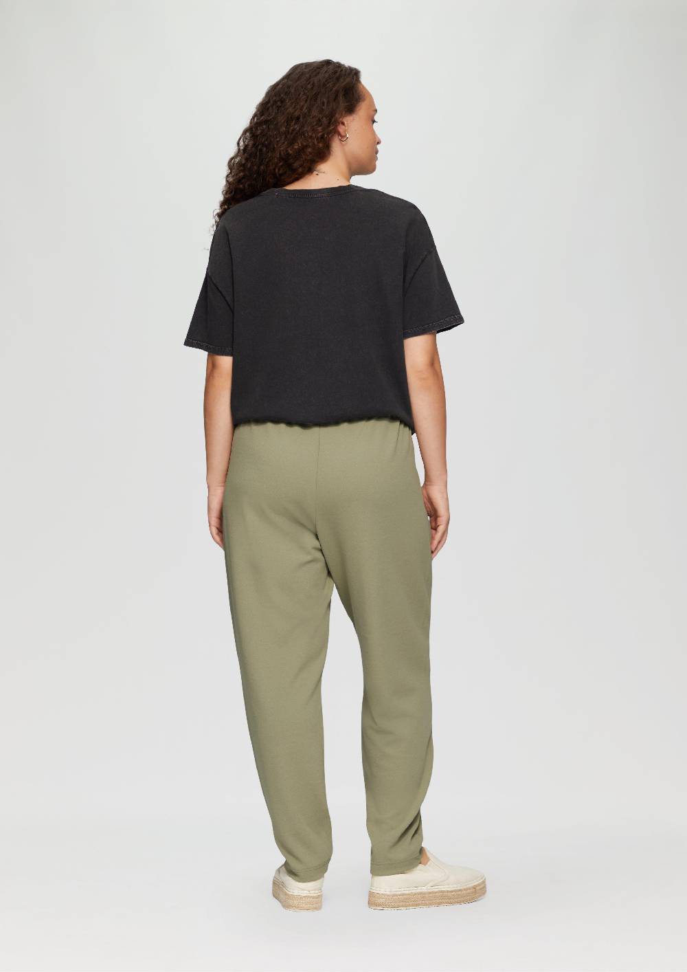 s.Oliver Jogpants aus Interlock-Crêpe Verkauf