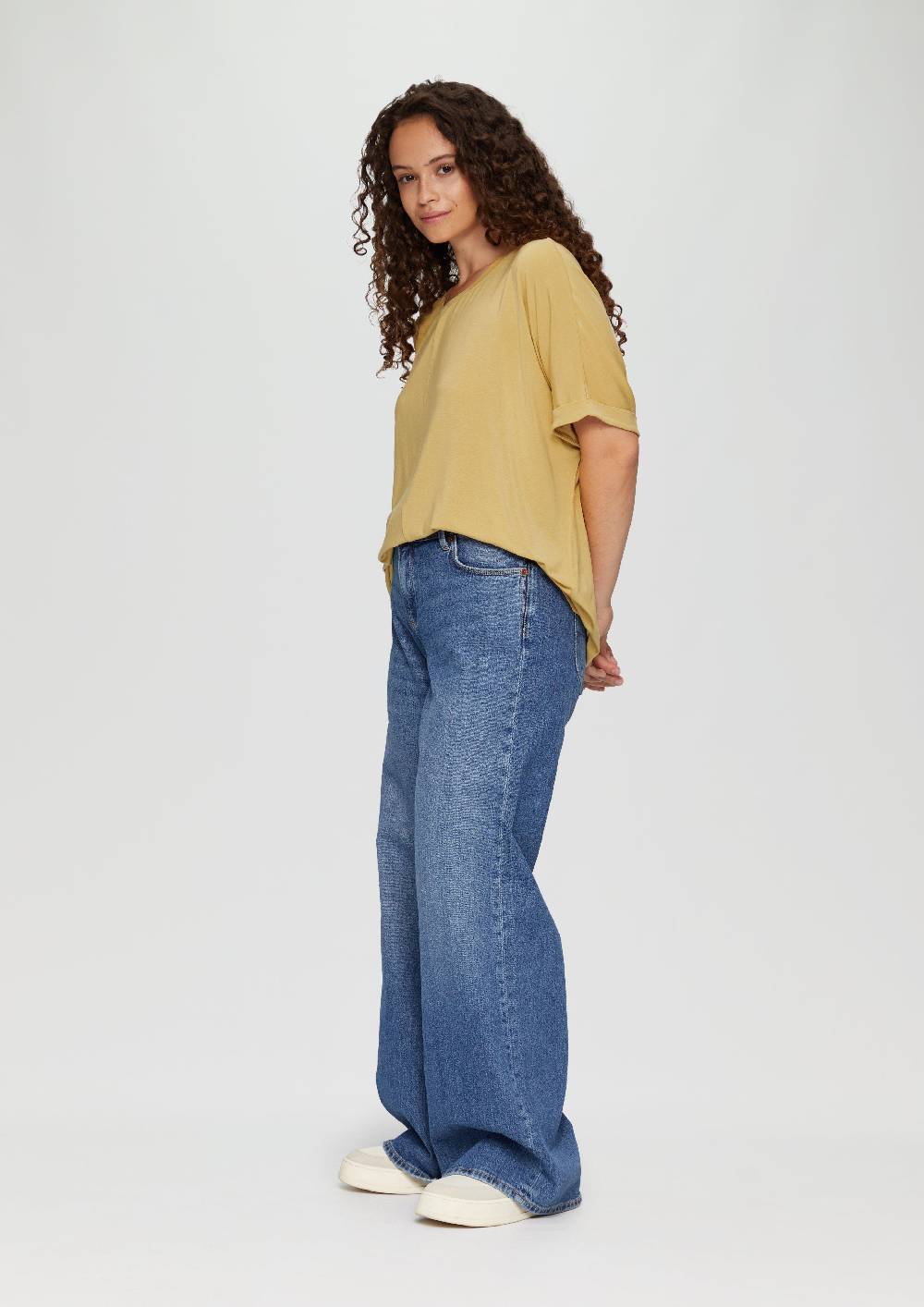 s.Oliver Loose-Fit-Shirt im Lyocellmix Blitzverkäufe