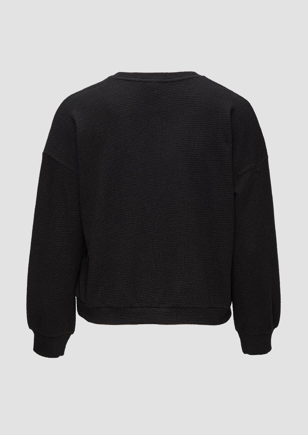 s.Oliver Loose Fit-Sweatshirt mit Struktur Limitierter Zeitrabatt