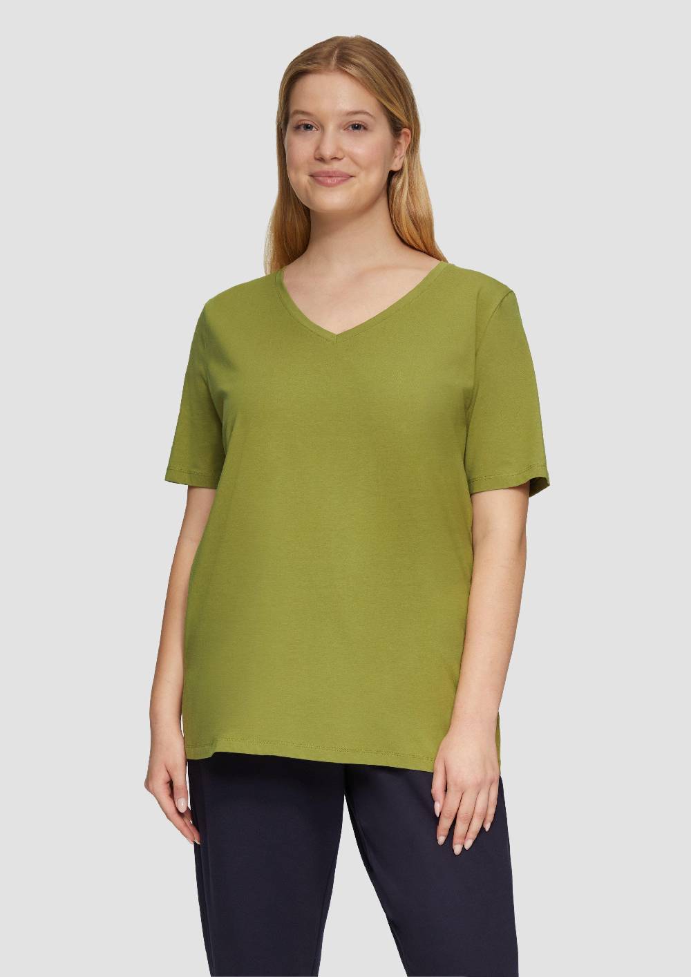 s.Oliver T-Shirt mit V-Ausschnitt Fabrikpreis
