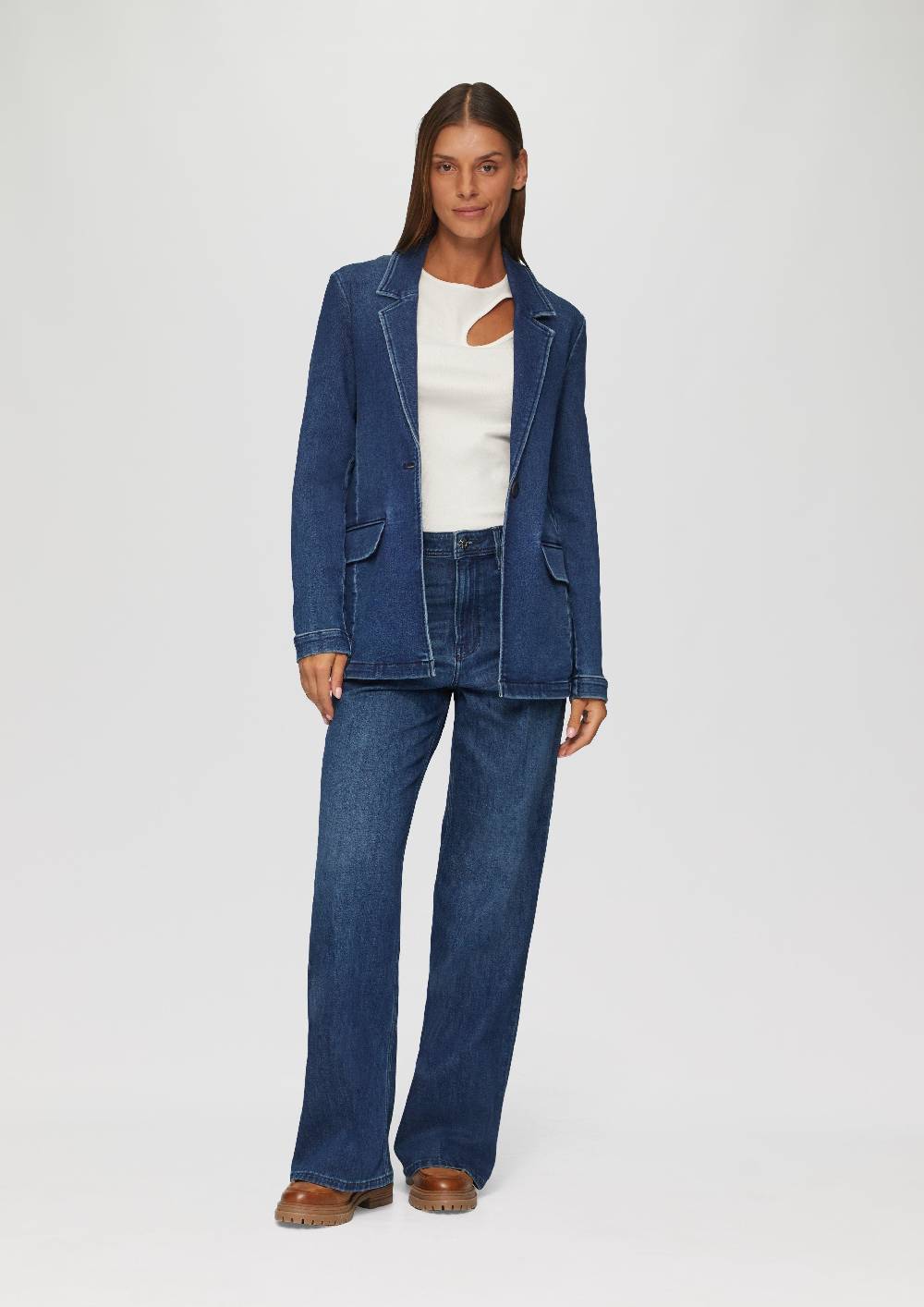 s.Oliver Jeans Suri / Regular Fit / High Rise / Wide Leg Exklusivangebot