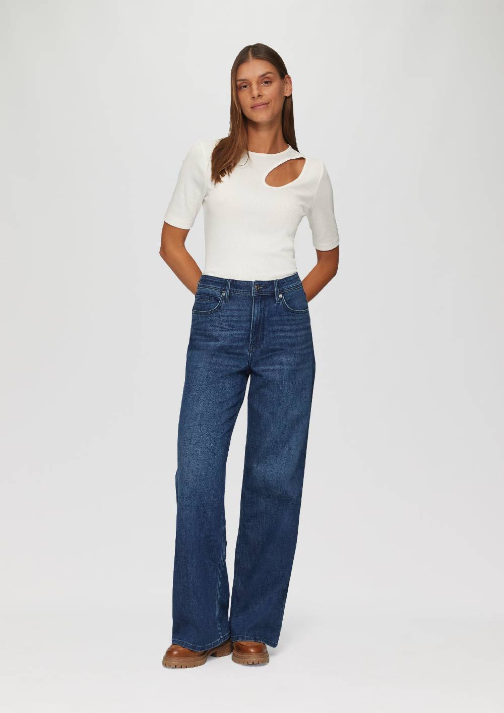 s.Oliver Jeans Suri / Regular Fit / High Rise / Wide Leg Exklusivangebot