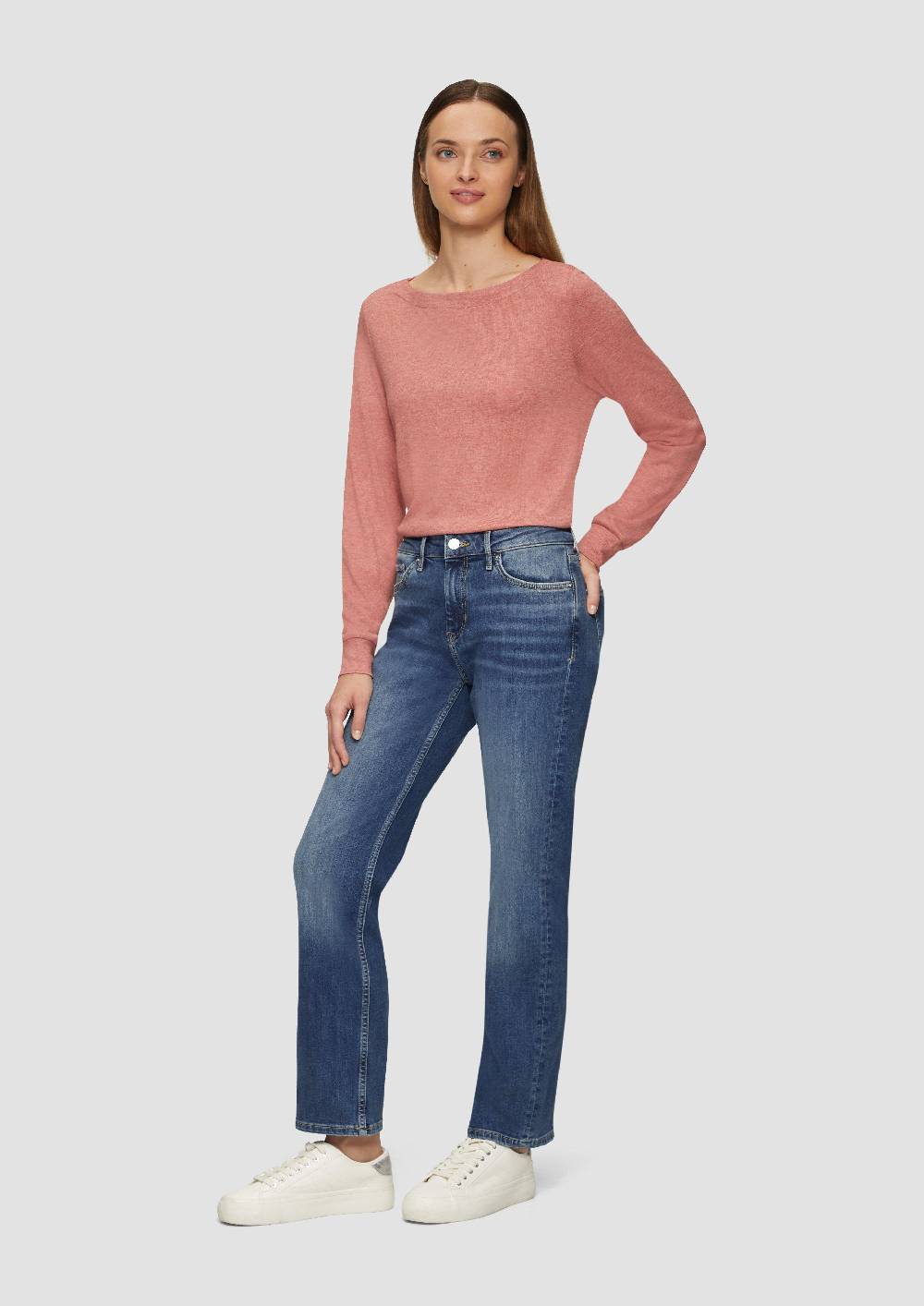 s.Oliver Jeans Karolin / Regular Fit / Mid Rise / Straight Leg Black Friday