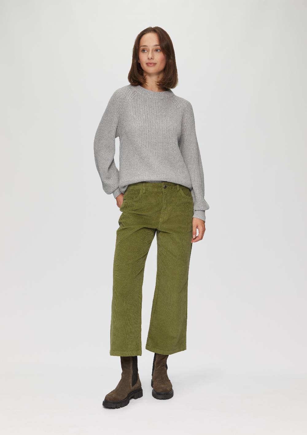 s.Oliver Elastische Culotte aus Cord Weihnachtsangebot