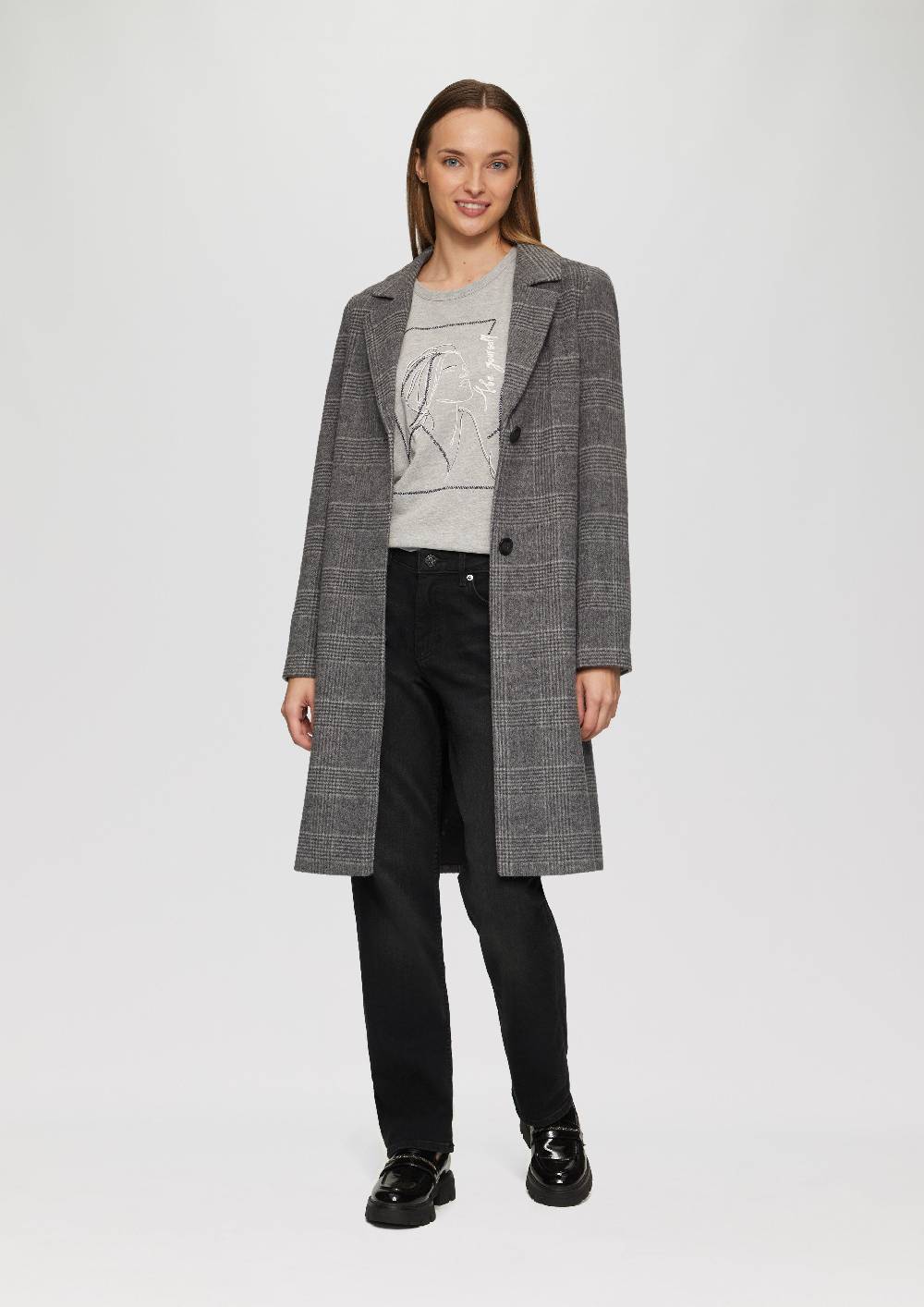 s.Oliver Jeans Karolin / Regular Fit / Mid Rise / Straight Leg Zeitlich begrenztes Angebot