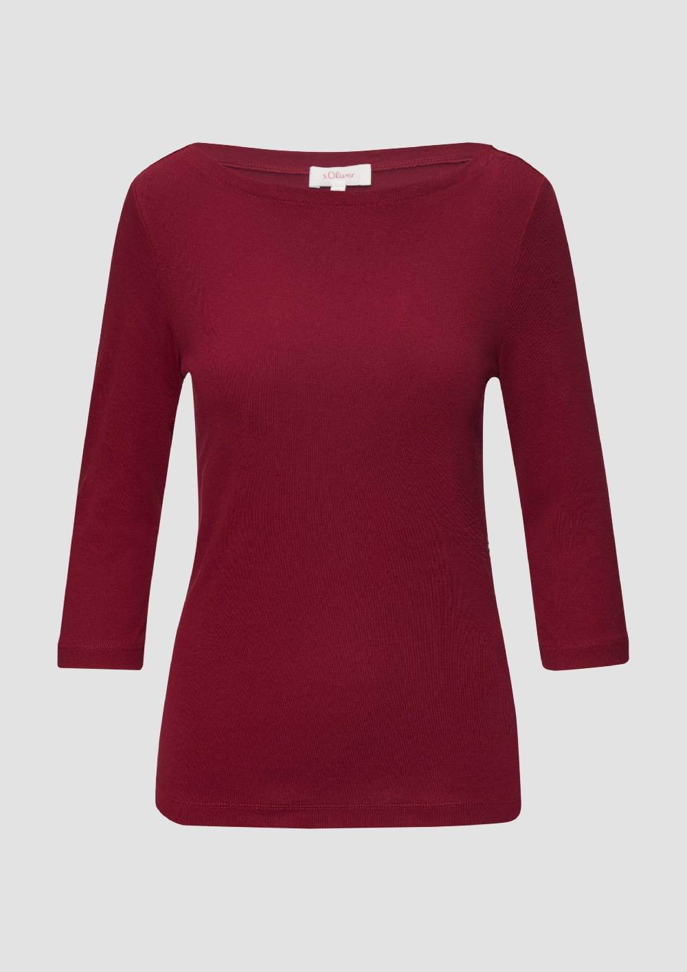 s.Oliver T-Shirt mit 3/4-Arm und U-Boot Ausschnitt Bestseller