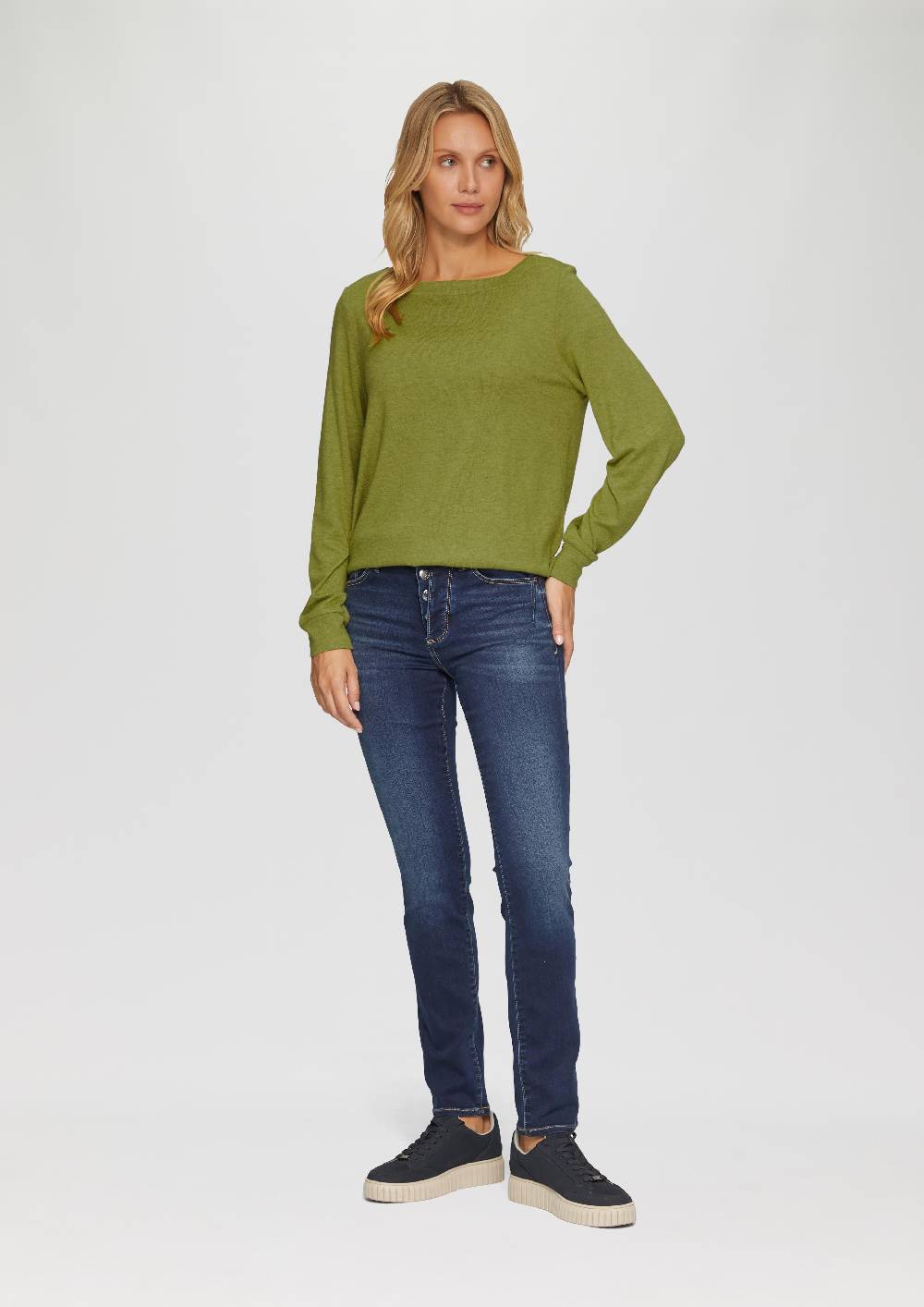 s.Oliver Weicher Longsleeve aus Jerseystrick Riesige Ersparnisse