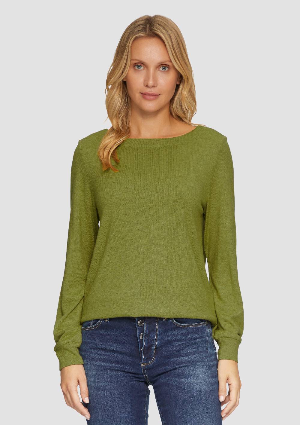 s.Oliver Weicher Longsleeve aus Jerseystrick Riesige Ersparnisse