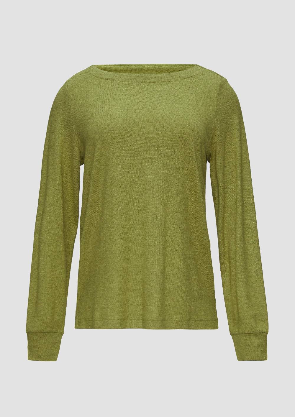 s.Oliver Weicher Longsleeve aus Jerseystrick Riesige Ersparnisse