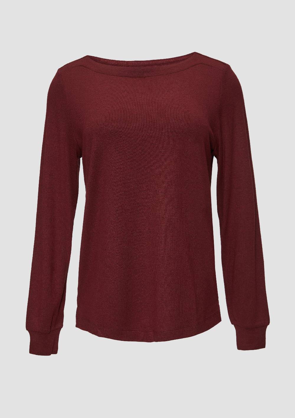 s.Oliver Weicher Longsleeve aus Jerseystrick VIP-Rabatte