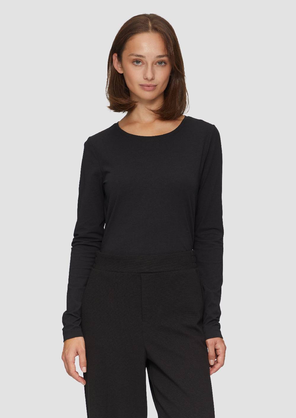 s.Oliver Longsleeve aus Baumwollstretch Letzte 3 Tage