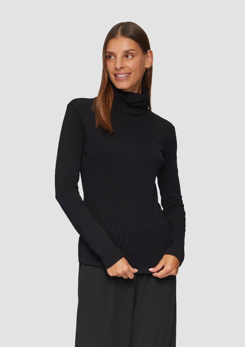 s.Oliver Langarmshirt mit Rollkragen JETZT KAUFEN
