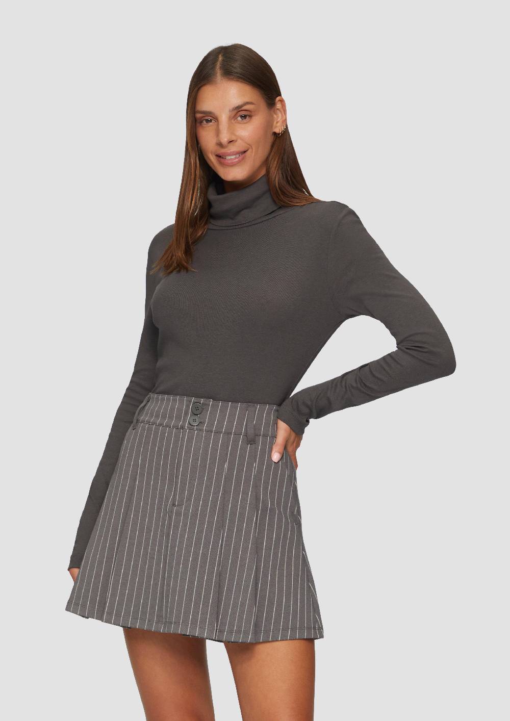 s.Oliver Langarmshirt mit Rollkragen Neueste Stile