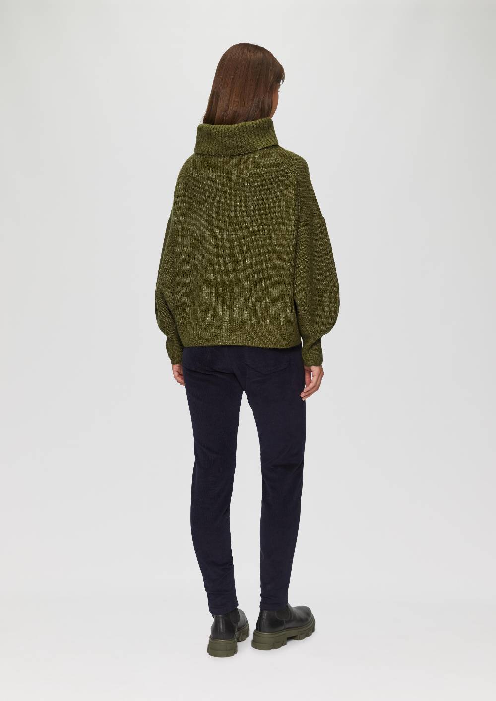s.Oliver Oversized Rollkragenpullover mit weiten Ärmeln Bis zu 60% Rabatt