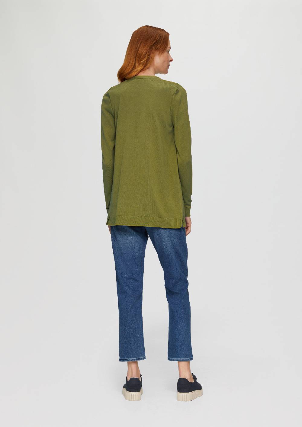 s.Oliver Cardigan aus Viskose-Baumwollmix Super Rabatt