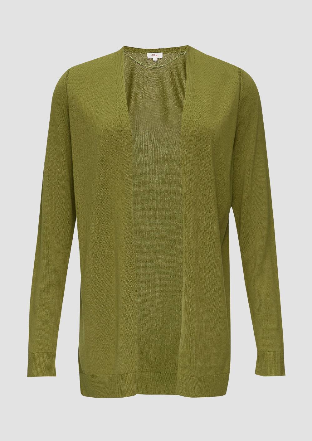 s.Oliver Cardigan aus Viskose-Baumwollmix Super Rabatt