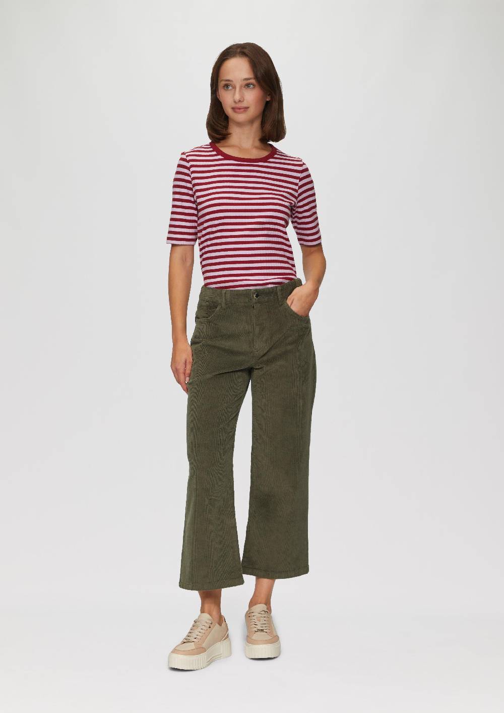 s.Oliver Elastische Culotte aus Cord Begrenzt auf 3 Tage