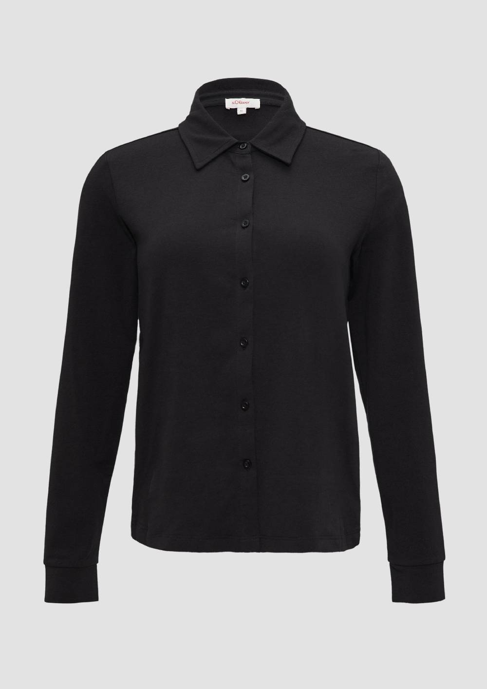 s.Oliver Hemdbluse aus Jersey 50% Rabatt für begrenzte Zeit