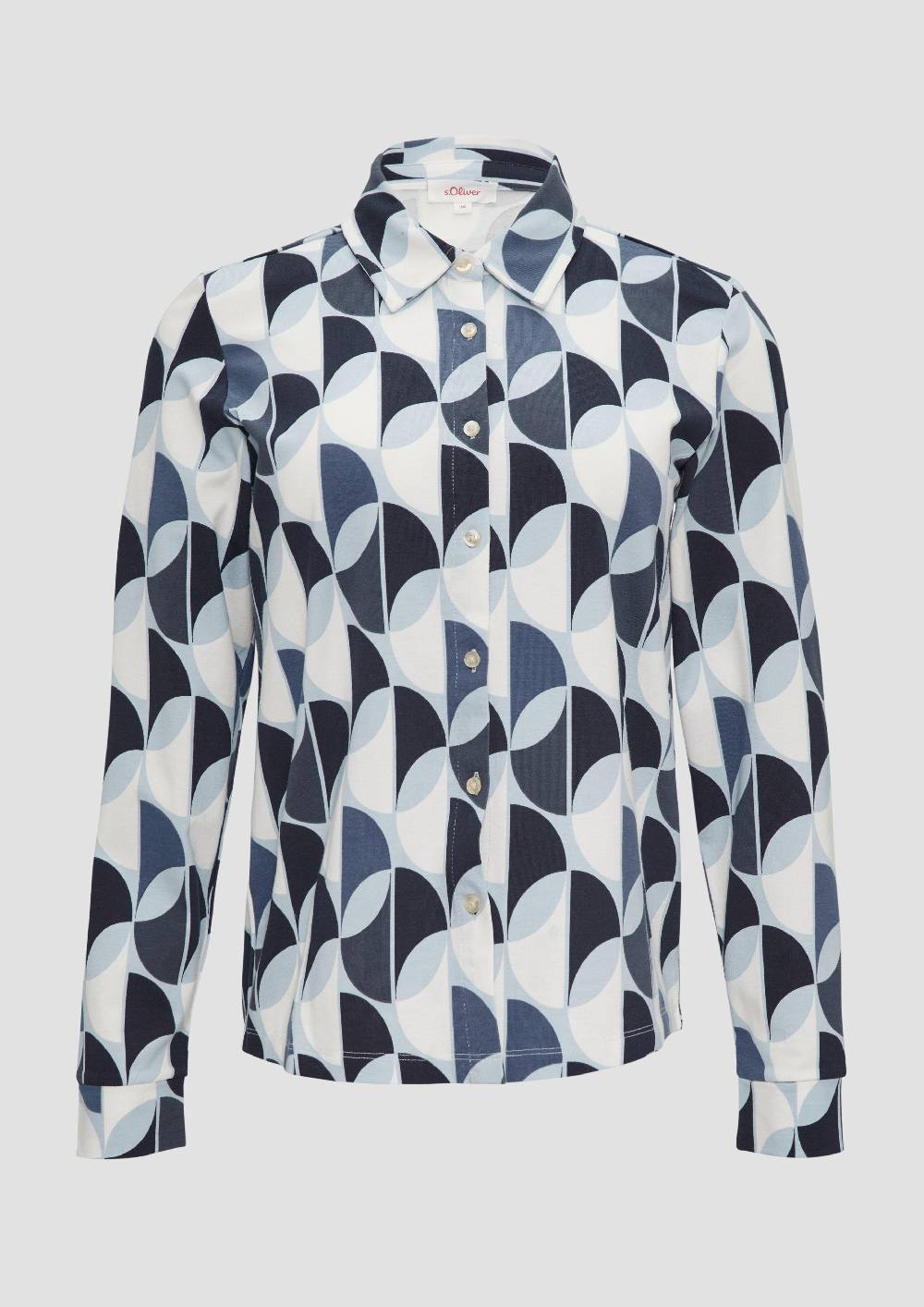 s.Oliver Hemdbluse aus Jersey Rabatte dieses Monats