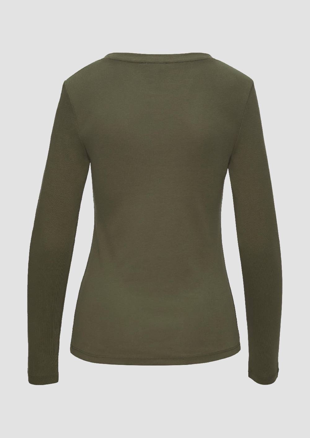 s.Oliver Langarm-Shirt im Slim Fit Verkauf