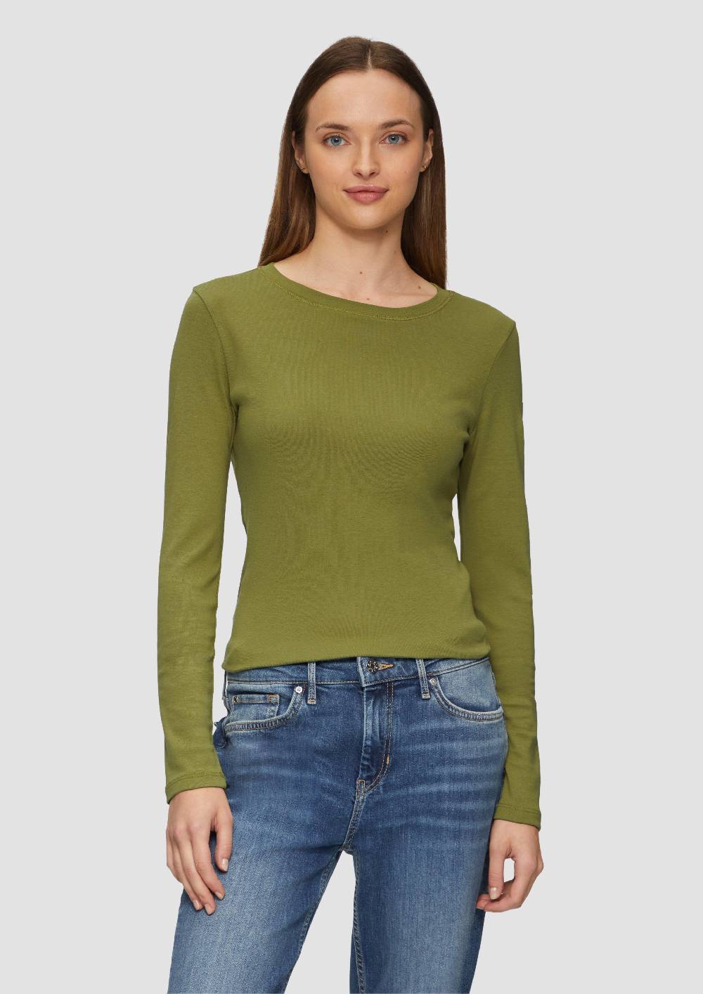 s.Oliver Langarm-Shirt im Slim Fit Angebote