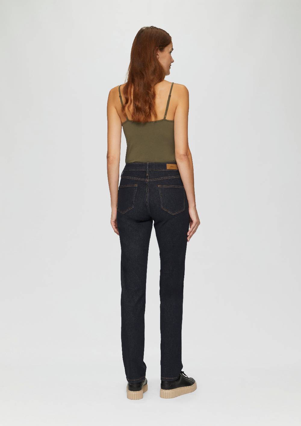 s.Oliver Jeans Betsy / Slim Fit / Mid Rise / Slim Leg / Rinsed Washed Blitzverkäufe