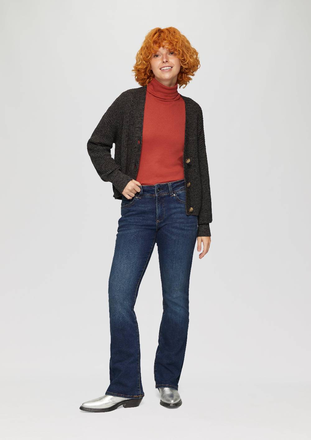 s.Oliver Jeans Catie / Slim Fit / Mid Rise / Bootcut Leg Limitierter Zeitrabatt