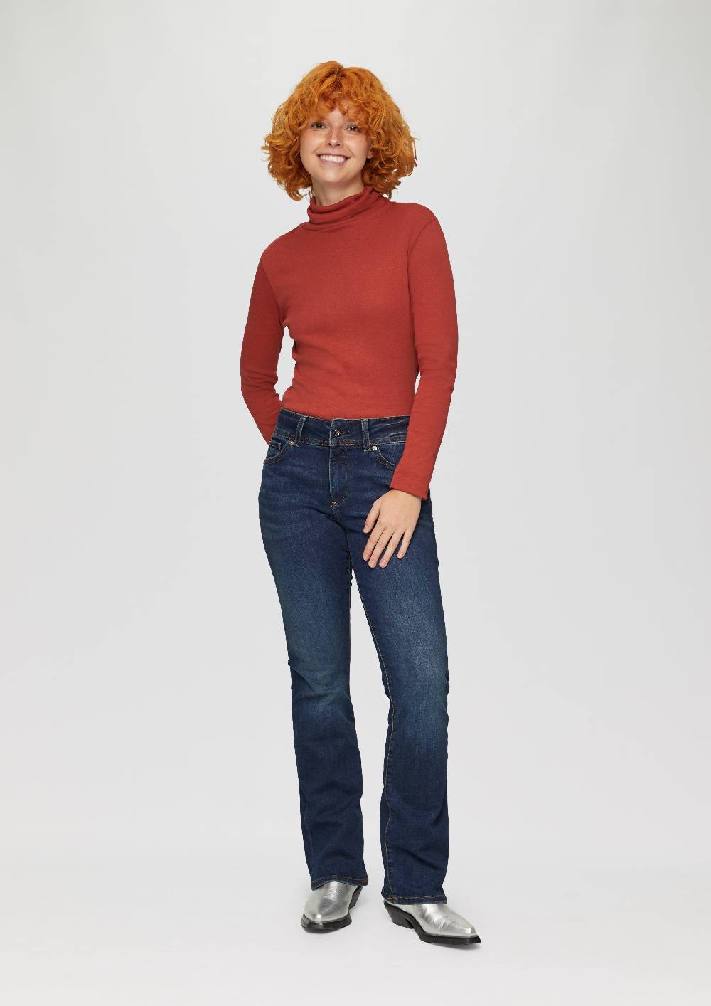 s.Oliver Jeans Catie / Slim Fit / Mid Rise / Bootcut Leg Limitierter Zeitrabatt
