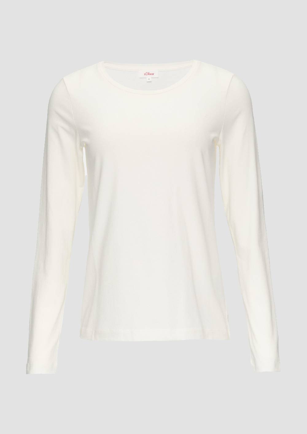 s.Oliver Longsleeve aus Baumwollstretch Fabrik Onlineshop