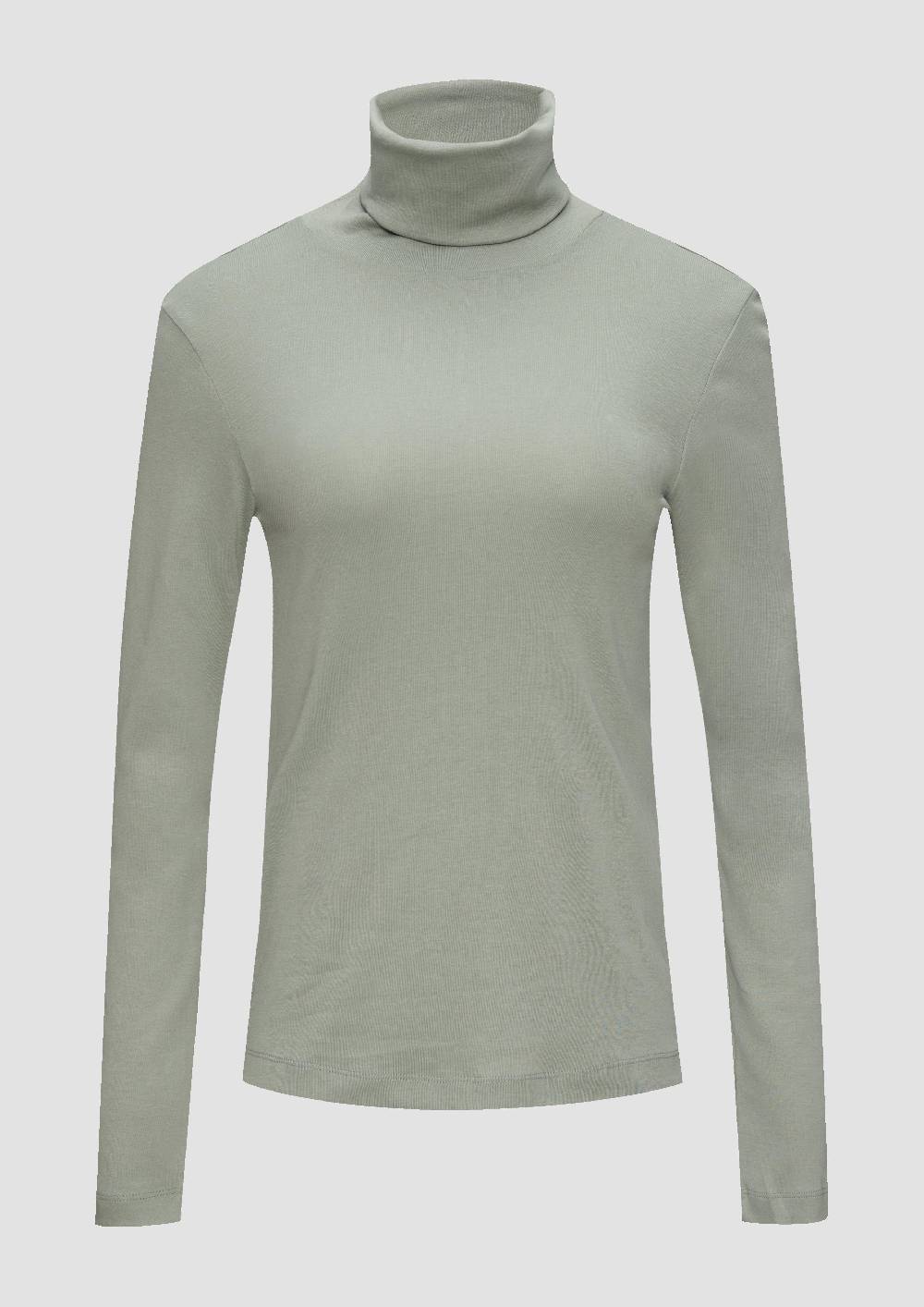 s.Oliver Langarmshirt mit Rollkragen Fabrikpreis
