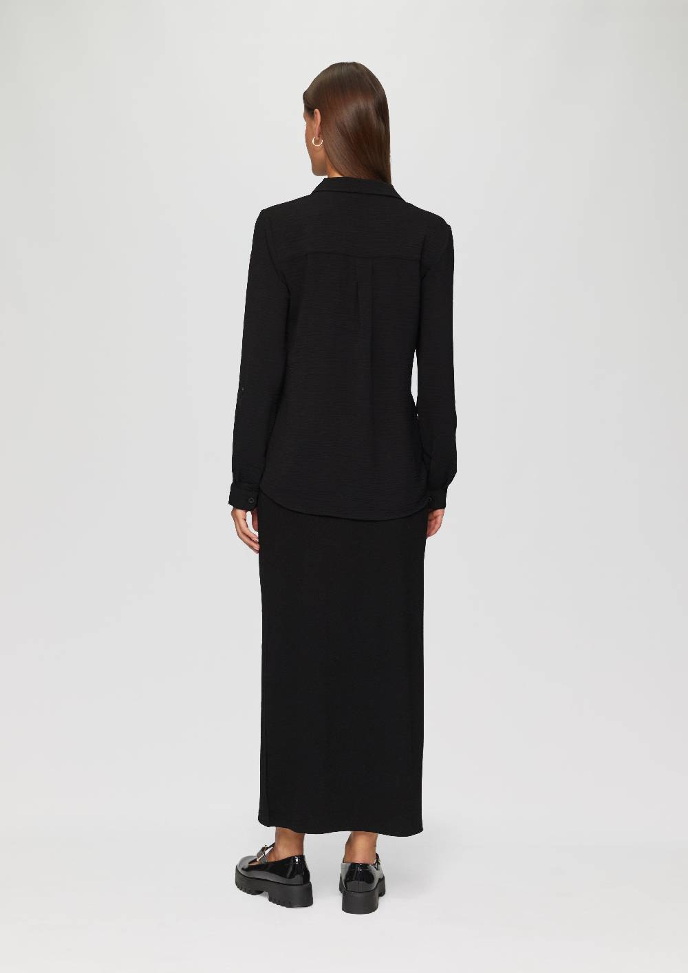s.Oliver Crêpe-Bluse mit Brusttaschen Sonderangebot
