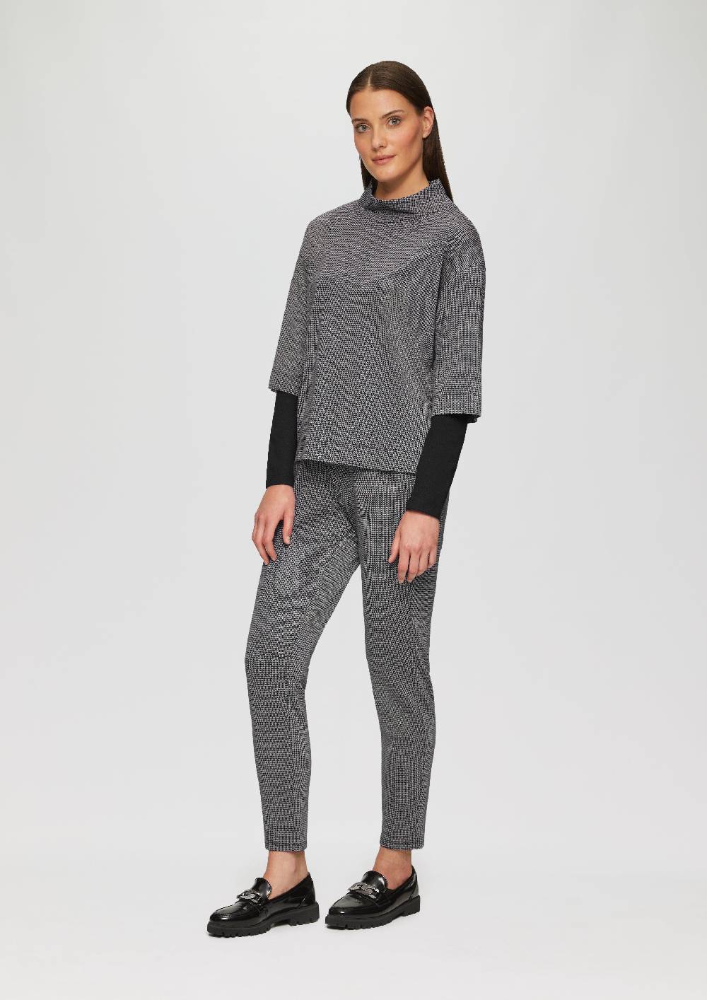 s.Oliver Relaxtes Sweatshirt im Layering-Look Online Shopping
