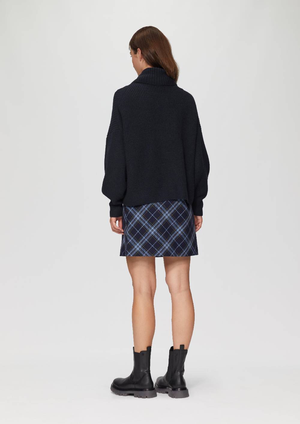 s.Oliver Oversized Rollkragenpullover mit weiten Ärmeln Black Friday