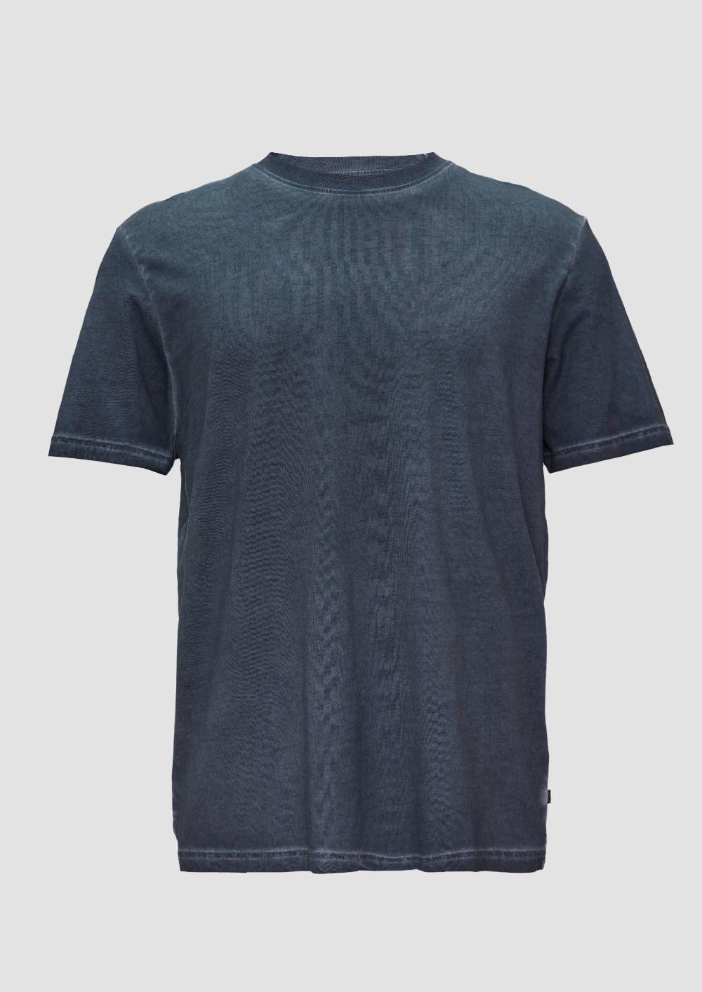 s.Oliver Gewaschenes T-Shirt mit Rundhalsausschnitt Vatertagsangebot
