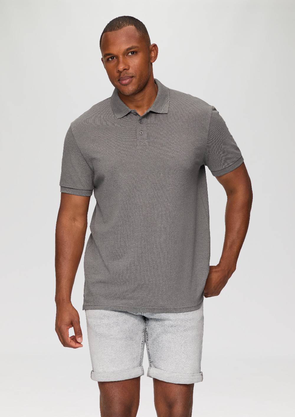 s.Oliver Poloshirt mit Piquéstruktur Heißer Verkauf