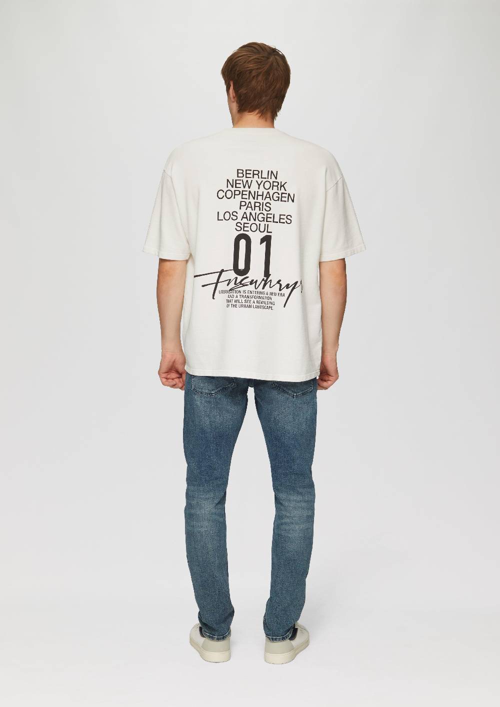 s.Oliver Sweatshirt im Loose Fit mit Front- und Rückenprint Zeitlich begrenztes Angebot
