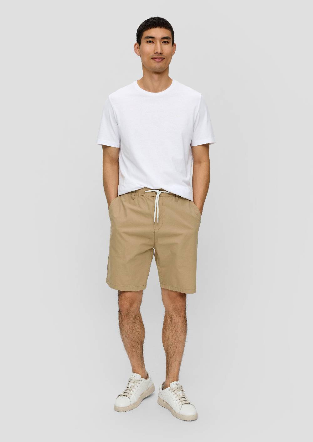 s.Oliver Chino-Shorts im Relaxed Fit mit Elastikbund Blitzangebot