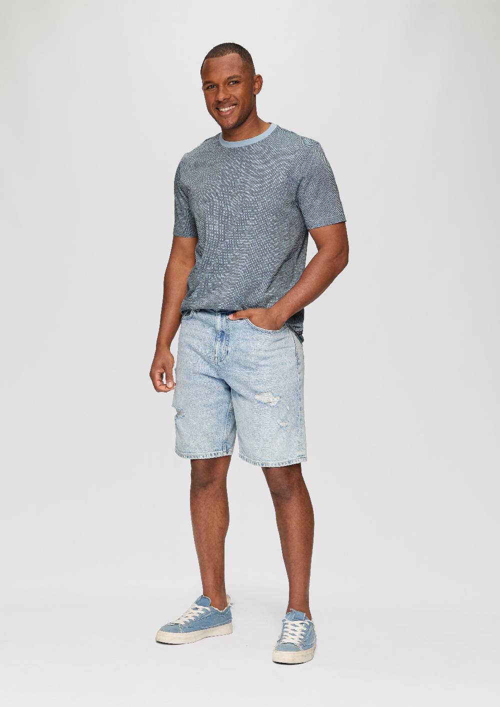 s.Oliver T-Shirt mit All-over-Print Bestseller