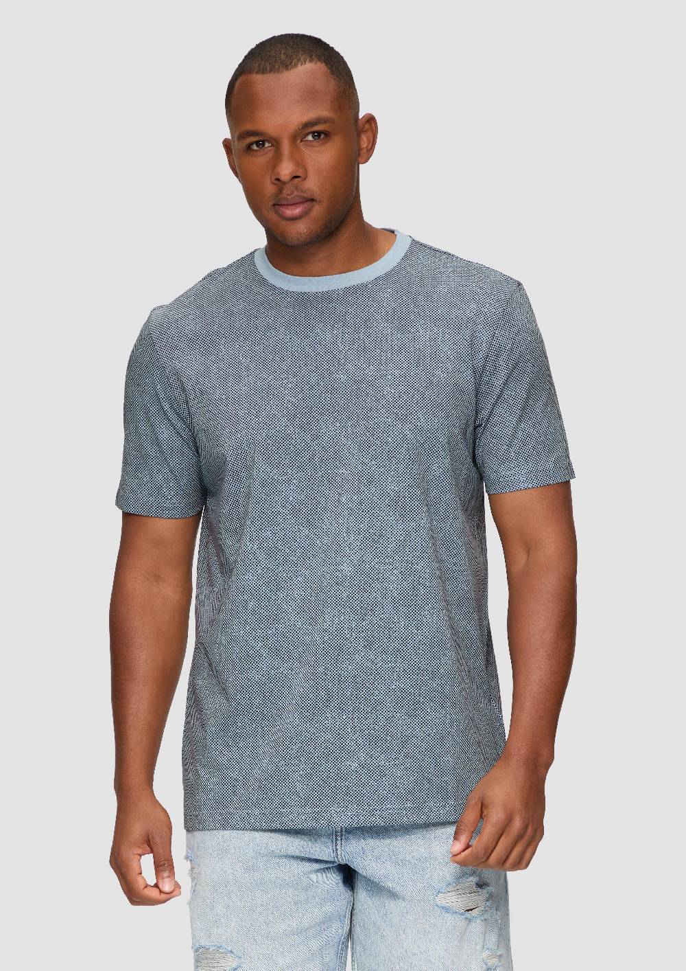 s.Oliver T-Shirt mit All-over-Print Bestseller
