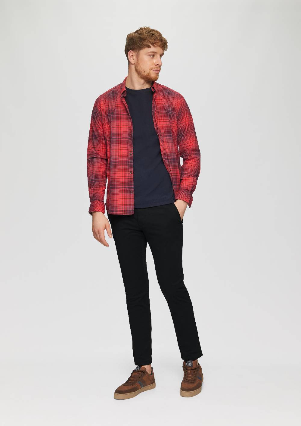 s.Oliver Chino im Slim Fit aus Baumwollstretch Räumungsverkauf