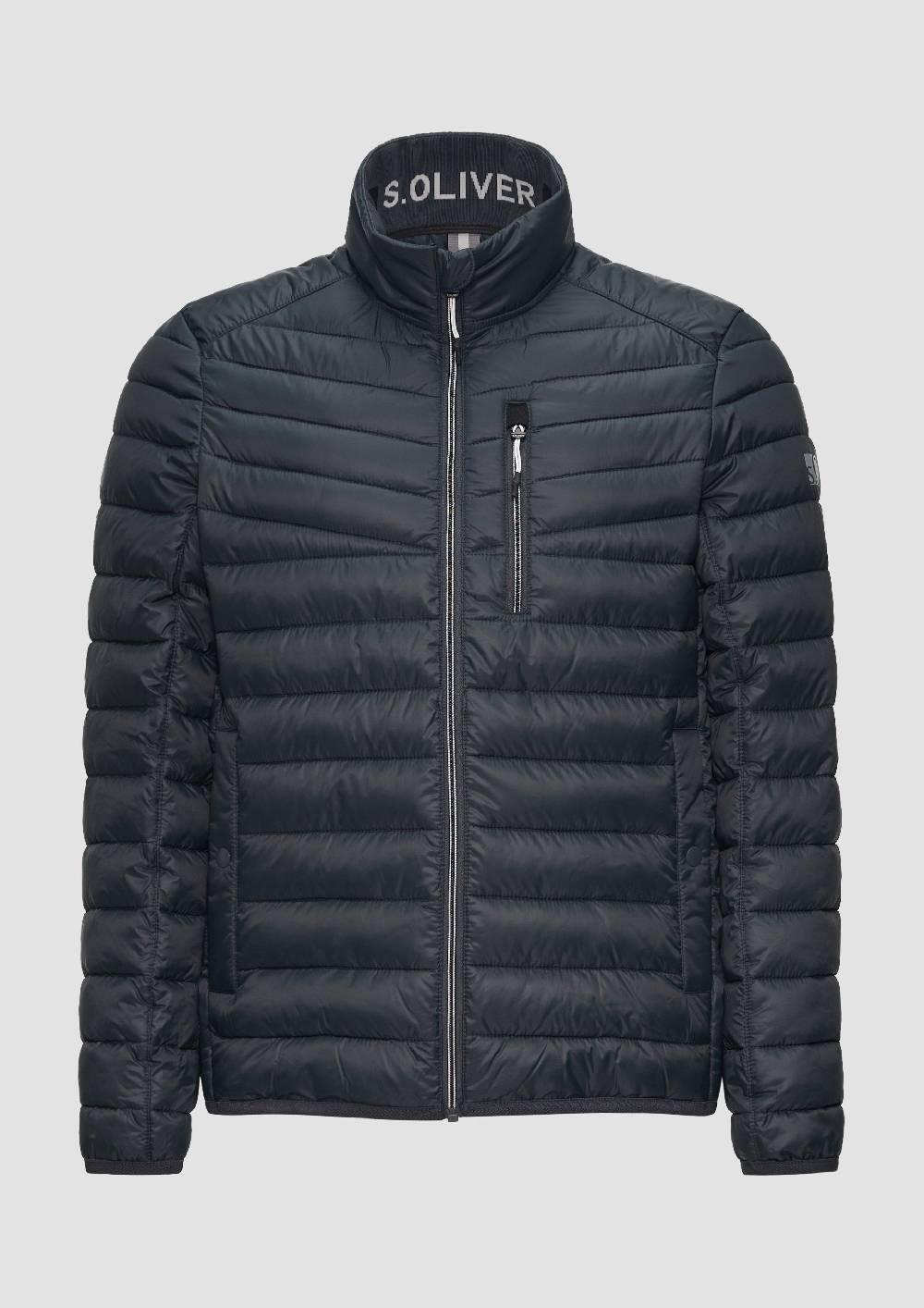 s.Oliver Leicht wattierte Steppjacke aus recyceltem Polyester Tiefpreis