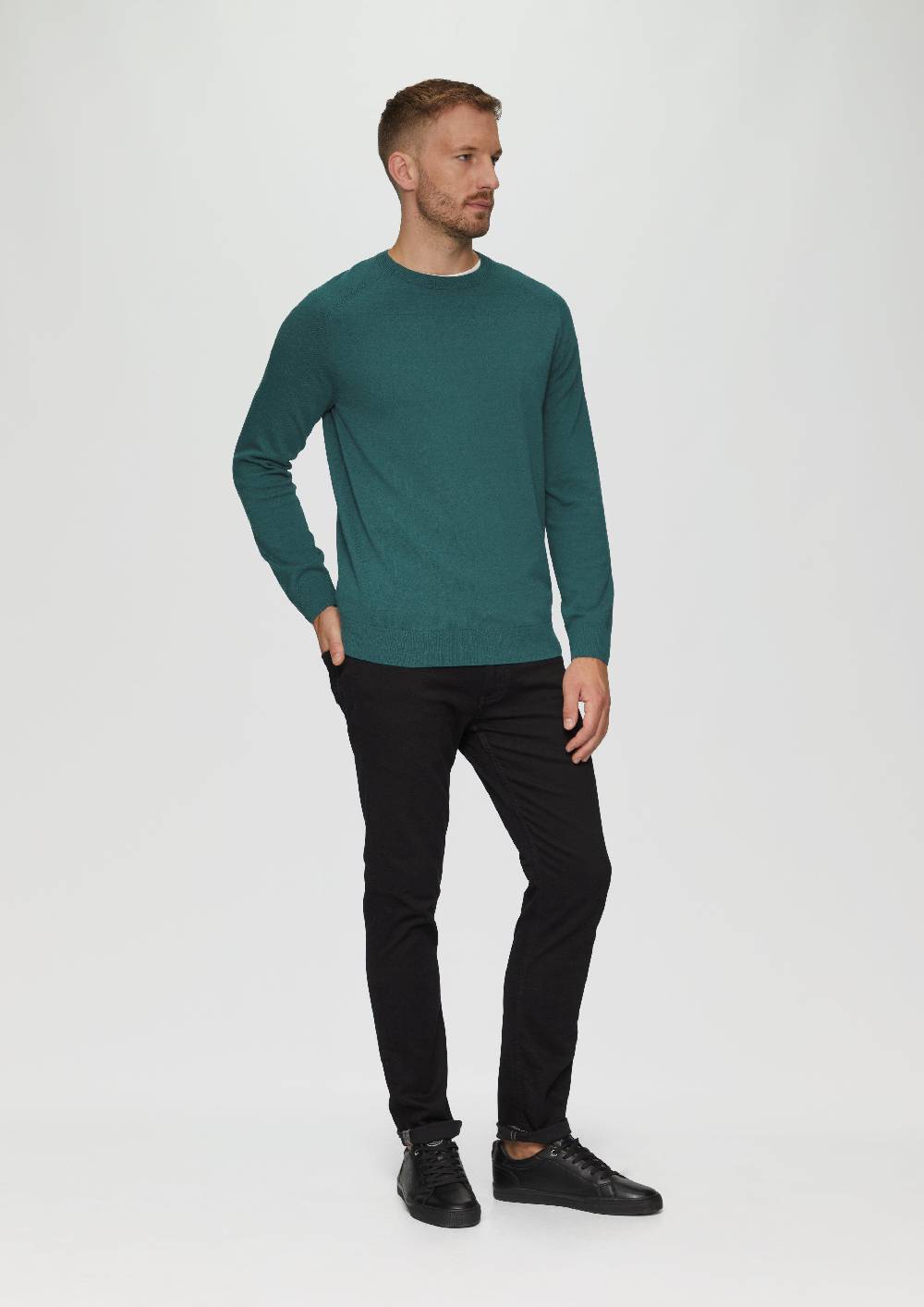 s.Oliver Strickpullover mit Raglanärmeln Letzte 3 Tage