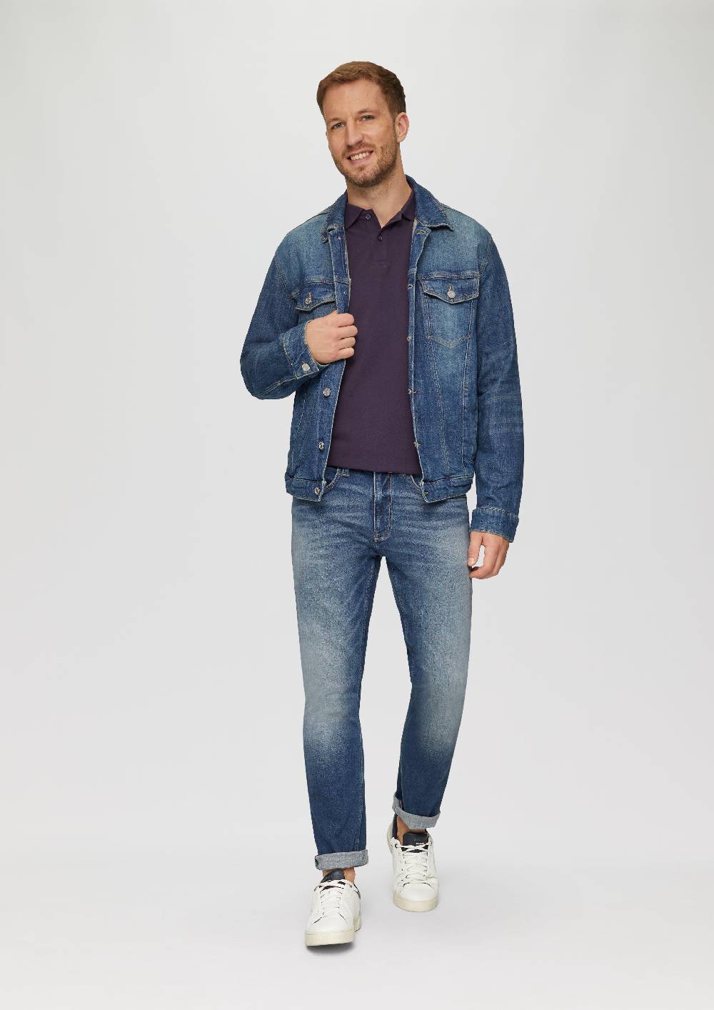 s.Oliver Poloshirt aus Baumwollpiqué Zeitbegrenzte Promotion