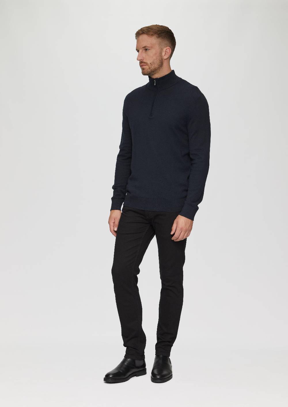 s.Oliver Strickpullover mit Stehkragen Nur für heute