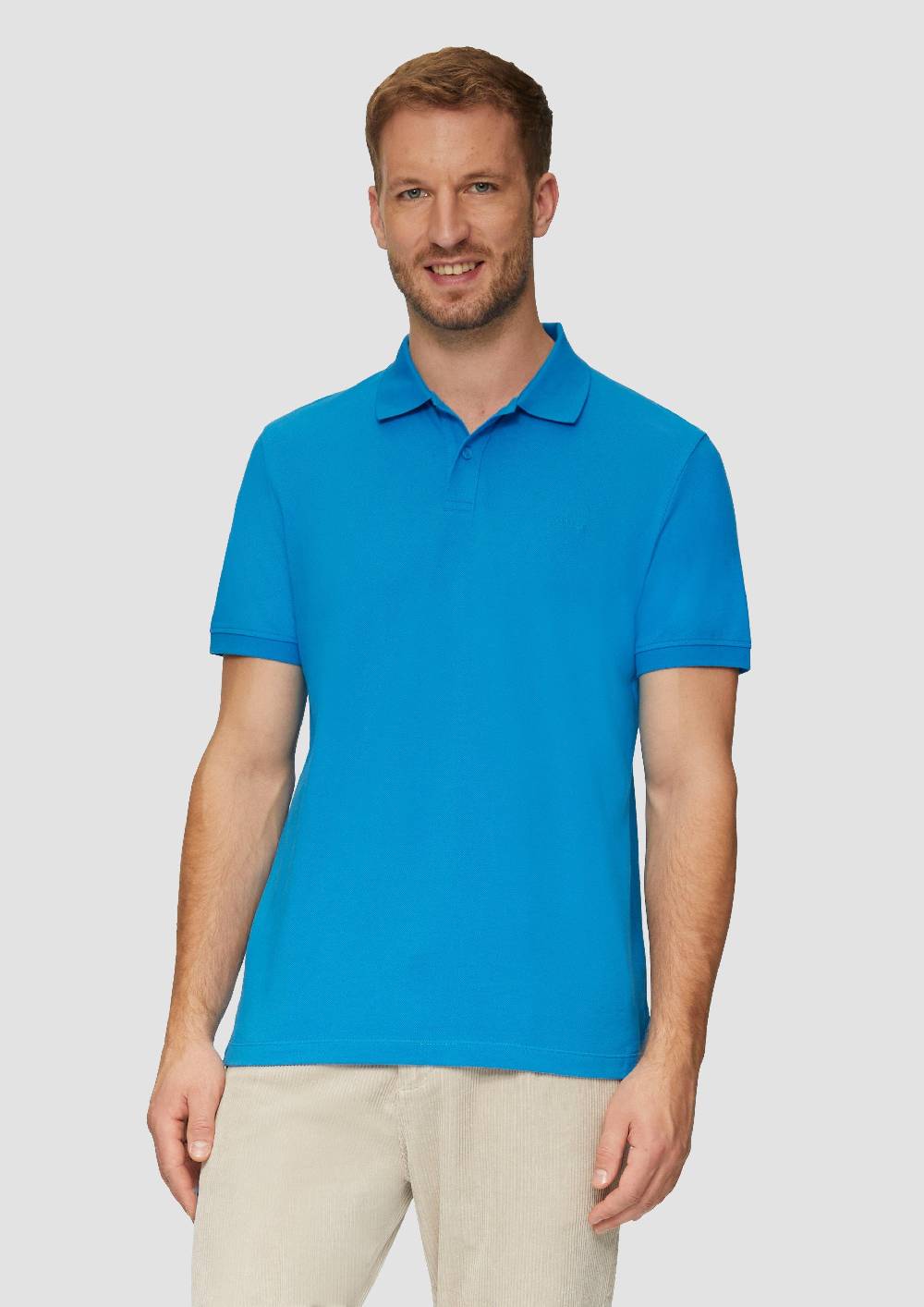 s.Oliver Poloshirt aus Baumwollpiqué Sonderangebot der Fabrik