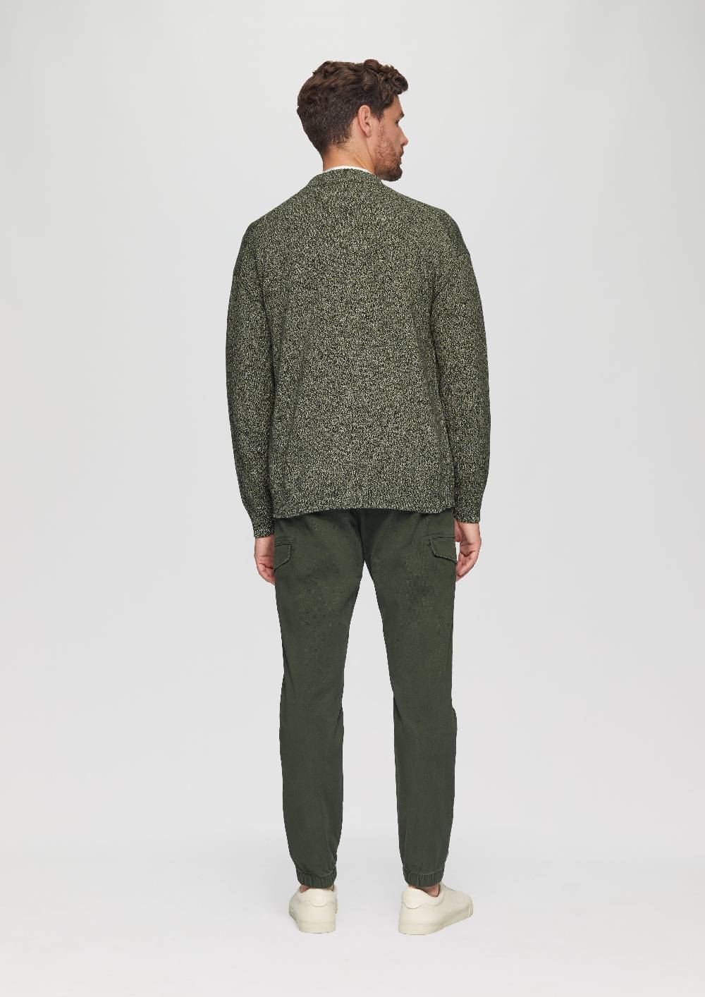 s.Oliver Strickcardigan mit V-Ausschnitt in Bicolor-Optik Super Rabatt