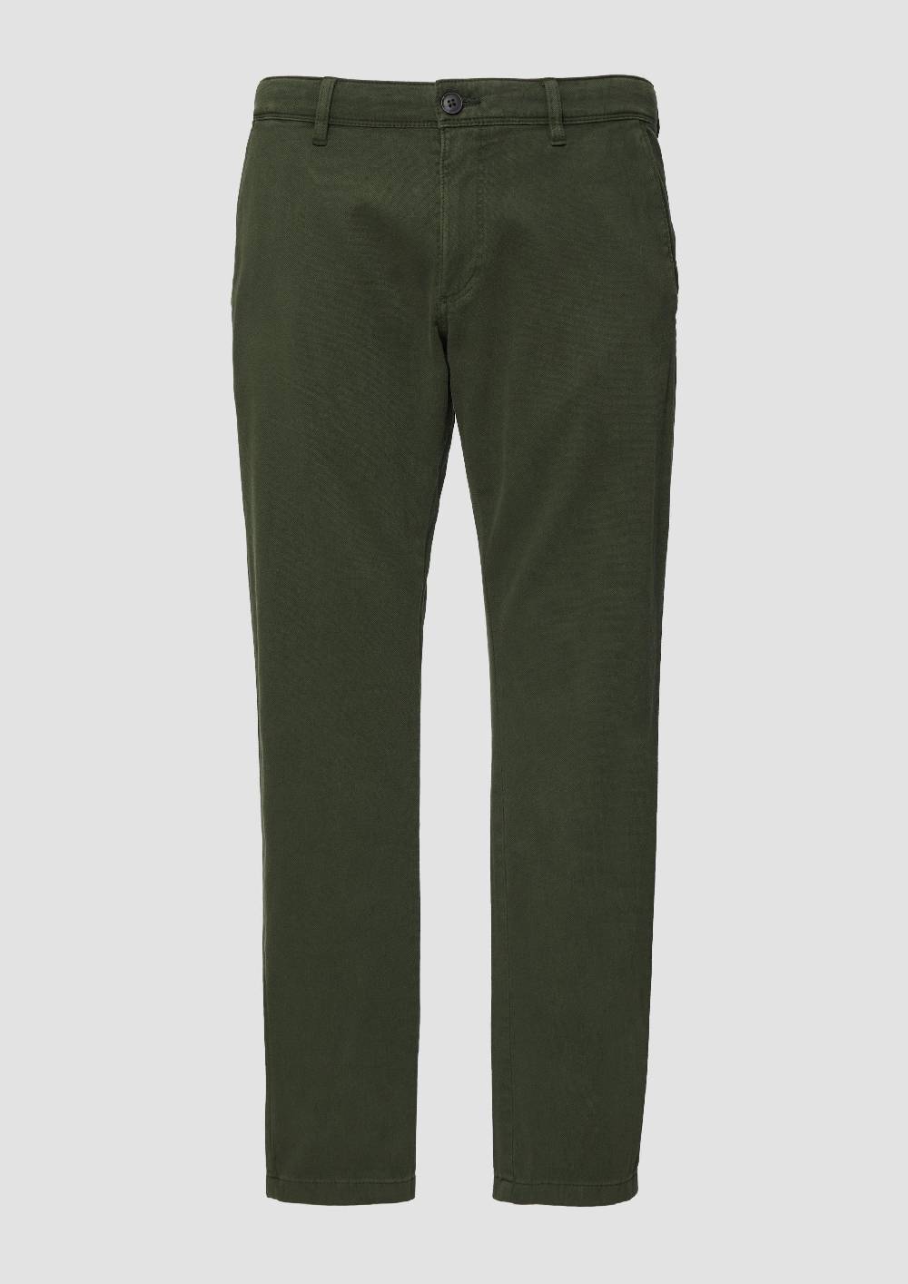 s.Oliver Regular Fit: Strukturierte Chino aus Baumwollstretch Riesige Rabatte