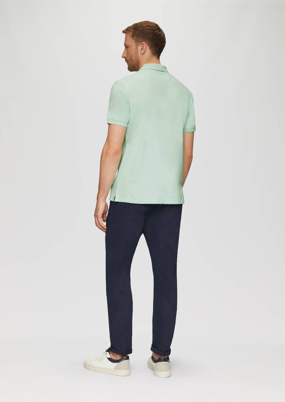 s.Oliver Poloshirt aus Baumwollpiqué Clearance-Verkauf