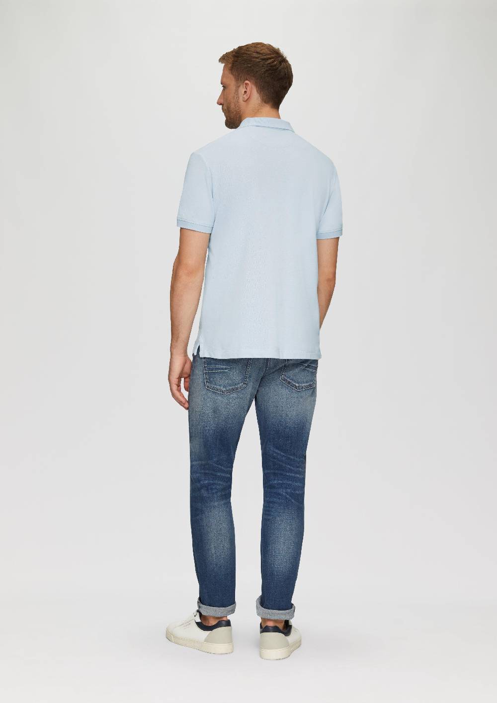 s.Oliver Poloshirt aus Baumwollpiqué Kostenloser Versand international