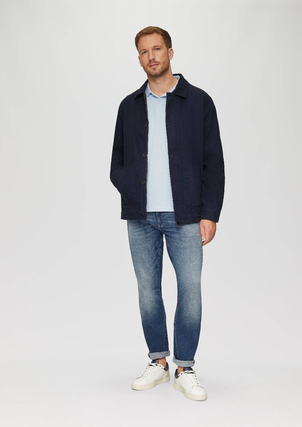 s.Oliver Poloshirt aus Baumwollpiqué Kostenloser Versand international